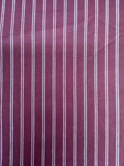 Red Wine Twill Weave Yarn Dyed Cotton Fabric