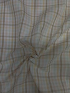 Multi Color Plaid Check Yarn Dyed Cotton Fabric