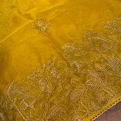 Tissue Organza Embroiedered Dupatta