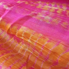 Chanderi Tie & Dye fabric