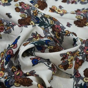 Rayon Printed Fabric