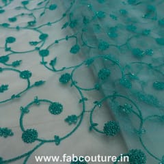 Net Embroidered Fabric