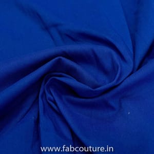 Royal Blue Woven Lycra fabric