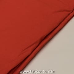 Gajree color Cotton Lycra fabric