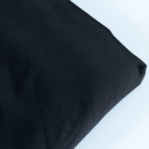 Black Color Milano Satin fabric