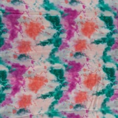 Multi Color Chinon Chiffon Printed Fabric