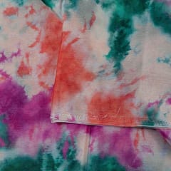 Multi Color Chinon Chiffon Printed Fabric