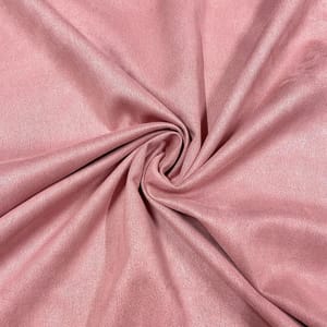 Dusty Pink Color Suede Fabric