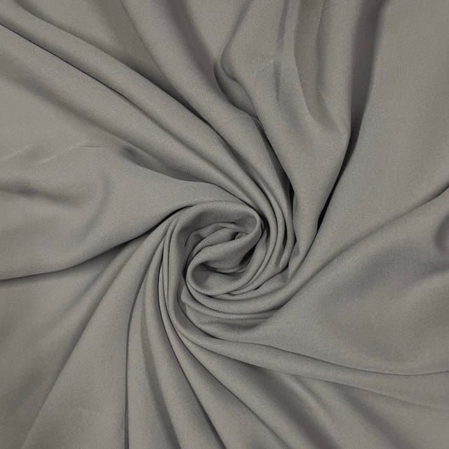 Grey Color Heavy Georgette Fabric (N550)