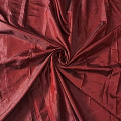 Maroon Color Poly Silk Fabric (N27)