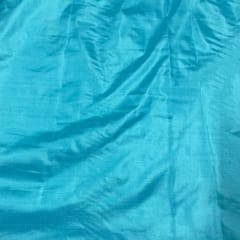 Sky Blue Color Pure Silk Fabric