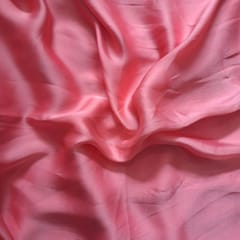 Peach Color Poly Satin Fabric (N127)