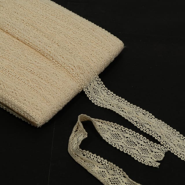 Dyeable Cotton Lace (9 Meter)