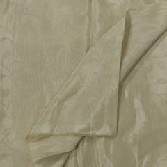 Dyeable Tissue Upada Silk Jacquard Fabric