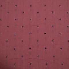 Onion Pink Color Cotton Dobby Fabric Set (5 Mtr.)