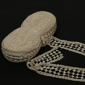 Dyeable Cotton Lace (9 Meter)