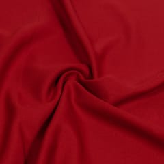 Dark Red Color Pashmina Fabric