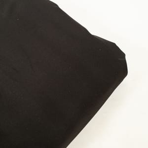 Black Color Banana Crepe Fabric