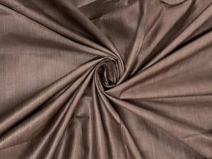 Brown Plain Matka Silk Fabric N225D